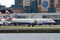 G-LCYP @ EGLC - Just landed at London City Airport. - by Graham Reeve
