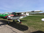 N2621P @ ANE - 1955 Piper PA-22-150, c/n: 22-2957 - by Timothy Aanerud