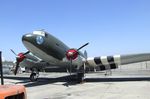 N60480 - Douglas C-47A Skytrain at the Yanks Air Museum, Chino CA - by Ingo Warnecke