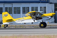 N7227 @ KBOI - Take off roll on RWY 28L. - by Gerald Howard