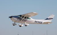 N4743E @ KOSH - Cessna 182R - by Mark Pasqualino