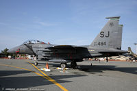 89-0484 @ KDOV - F-15E Strike Eagle 89-0484 SJ from 335th FS Chiefs 4th FW Seymour Johnson AFB, NC - by Dariusz Jezewski www.FotoDj.com