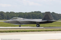 09-4187 @ KDOV - F-22 Raptor 09-4187 FF from 94th FS Hat in the Ring 1st FW Langley AFB, VA - by Dariusz Jezewski www.FotoDj.com