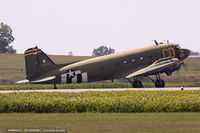 N47SJ @ KYIP - Douglas DC-3C-R Betsy's Biscuit Bomber  C/N 43-48608, N47SJ - by Dariusz Jezewski www.FotoDj.com