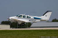 N55VF @ KOSH - Beech 95-B55 Baron (T-42A)  C/N TC-2132, N55VF - by Dariusz Jezewski www.FotoDj.com