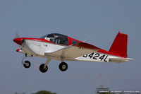 N6424L @ KOSH - American Aviation AA-1A Trainer  C/N AA1A-0424 , N6424L - by Dariusz Jezewski www.FotoDj.com