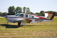 N659T @ KOSH - Beech V35B Bonanza  C/N D-9357 , N659T - by Dariusz Jezewski www.FotoDj.com