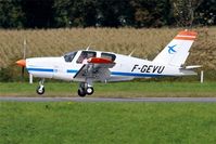 F-GEVU @ LFRB - Socata TB-20 Trinidad, Landing rwy 25L, Brest-Bretagne airport (LFRB-BES) - by Yves-Q