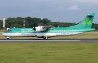 EI-FCZ @ EGCC - Aer Lingus Regional ATR772 lined-up. - by FerryPNL