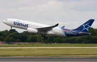 C-GUFR @ EGCC - Air Transat A332 departing. Once A6-EKR with Emirates. - by FerryPNL