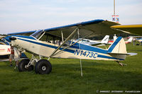 N1473C @ KOSH - Piper PA-18 Super Cub  C/N 18-2677, N1473C - by Dariusz Jezewski www.FotoDj.com