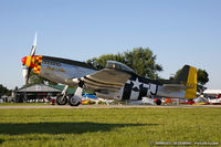 N151MW @ KOSH - North American P-51D Mustang Lady Alice  C/N 45-11633, N151MW - by Dariusz Jezewski www.FotoDj.com