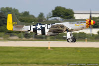 N151MW @ KOSH - North American P-51D Mustang Lady Alice  C/N 45-11633, N151MW - by Dariusz Jezewski www.FotoDj.com
