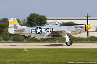 N51JC @ KOSH - North American P-51D Mustang The Brat III  C/N 44-72339, NL51JC - by Dariusz Jezewski www.FotoDj.com