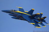 163485 @ KOSH - F/A-18C Hornet 163485  from Blue Angels Demo Team  NAS Pensacola, VA - by Dariusz Jezewski www.FotoDj.com