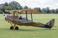 G-AXXV @ EGTH - De Havilland DH82A Tiger Moth DE992 (G-AXXV) Fly Tiger Moth Gathering of Moths Old Warden 30/7/17 - by Grahame Wills