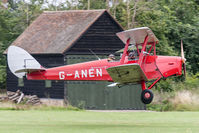 G-ANEN @ EGTH - De Havilland DH82A Tiger Moth G-ANEN G-ANEN Group Gathering of Moths Old Warden 30/7/17 - by Grahame Wills
