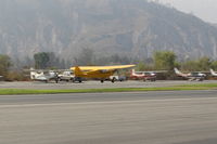 N23283 @ SZP - 1939 Piper J3C-65 CUB, Continental A&C65 65 Hp, landing Rwy 22L grass - by Doug Robertson