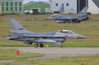 J-001 @ LFRJ - Fokker F-16AM Fighting Falcon, Taxiing to flight line, Landivisiau Naval Air Base (LFRJ) Tiger Meet 2017 - by Yves-Q