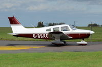 G-BSXC @ EGSH - Departing from Norwich. - by Graham Reeve