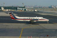 N129CJ @ KLGA - Beech 1900C  C/N UC-129, N129CJ - by Dariusz Jezewski  FotoDJ.com