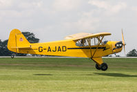 G-AJAD @ EGBK - Piper J-3C-65 G-AJAD Light Aircraft Association Rally 2017 - by Grahame Wills