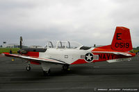 160519 @ KMIV - T-34C Turbo Mentor 160519 E-519 from VT-3 Red Knights TAW-5 NAS Whiting Field, FL - by Dariusz Jezewski www.FotoDj.com