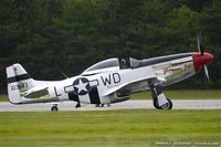 N751RB @ KMIV - North American P-51D Mustang Glamorous Gal C/N 44-13903JP, N751RB - by Dariusz Jezewski www.FotoDj.com