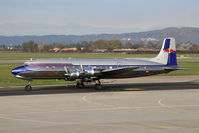 OE-LDM @ LOWG - Red Bull DC-6B @GRZ - by Stefan Mager