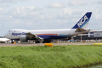 JA17KZ @ EHAM - Nippon Cargo Airlines Boeing 747 - by Andreas Ranner