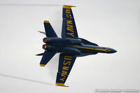 161983 @ KMIV - F/A-18A Hornet 161983 C/N 0205 from Blue Angels Demo Team  NAS Pensacola, FL - by Dariusz Jezewski www.FotoDj.com
