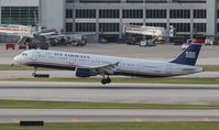 N187US @ MIA - US Airways - by Florida Metal