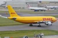 D-AEAL @ EGLL - DHL A306F taxying for departure. - by FerryPNL