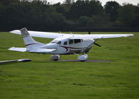 G-CHJK @ EGLD - Cessna T206H at Denham. Ex N5234J - by moxy