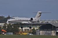 N515JA @ EGLF - N515JA landing at Farnborough - by dave226688