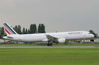 F-GTAQ @ LFPO - Airbus A321-211, Landing rwy 06, Paris-Orly airport (LFPO-ORY) - by Yves-Q