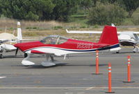 N2261 @ O69 - Novato, CA-based 2016 VANS RV-14A homebuilt taxiing @ its temporary Petaluma, CA home base while Novato's runway is resurfaced - by Steve Nation