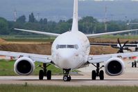 TS-IOK @ LFPO - Boeing 737-6H3, Lining up rwy 08, Paris-Orly airport (LFPO-ORY) - by Yves-Q