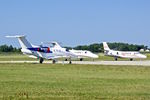 N787PJ @ KATW - at Appleton , Wisconsin - by Terry Fletcher