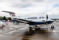 ZK452 @ EGXP - King Air ZK452/L (G-RAFL) 45 [Reserve] Sqd RAF Scampton Air Show 2017 - by Grahame Wills