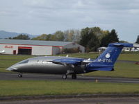 M-ETAL @ EGBJ - Takeing off runway 27 at Gloucestershire Airport. - by James Lloyds