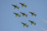 8819 @ LMML - Bae Hawk 65As of the Royal Saudi Air Force Aerobatic Team performing over Malta - by Raymond Zammit