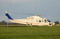 M-JCBC @ EGSH - Just landed at Norwich. - by Graham Reeve