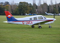 G-JACA @ EGLD - Piper PA-28-161 Warrior II at Denham. Ex N5328Q - by moxy
