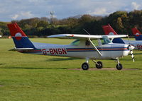 G-BNSN @ EGLD - Cessna 152 at Denham. Ex N94738 - by moxy