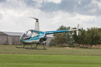 G-BSGF @ XBRE - Robinson R22 Beta G-BSGF Heliyorks Ltd, Breighton 17/9/17 - by Grahame Wills