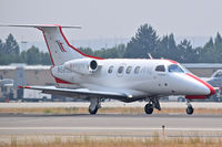 N581JS @ KBOI - Landing roll out on RWY 28L.  Embraer EMB-500 Phenom 100. - by Gerald Howard