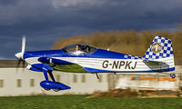 G-NPKJ @ EGBR - Departure to the west - by glider