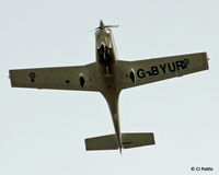 G-BYUR @ EGQL - Overfly at RAF Leuchars - by Clive Pattle