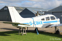 G-CBKR @ EGTU - Undergoing maintenance at Dunkeswell - by Clive Pattle